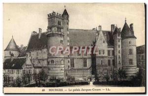 Old Postcard Bourges Palais Jacques Coeur