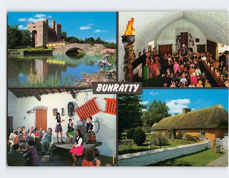 Postcard Bunratty Castle, Bunratty, Ireland