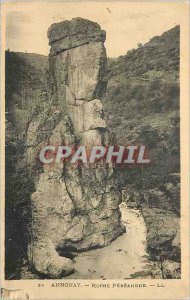 Old Postcard Annonay rock pereandre