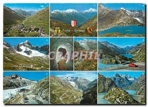 Modern Postcard Furka Grimsel Andermatt