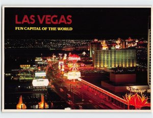 Postcard Fun Capital Of The World, Las Vegas, Nevada