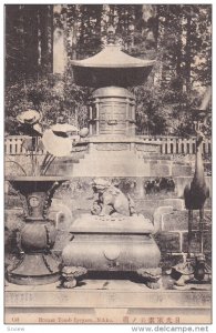 NIKKO, Japan, 1900-1910´s; Bronze Tomb Iyeyasu