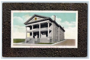 c1920's Elks Home B.P.O.E. Rawlins Wyoming WY Spring Mills PA Postcard 