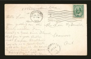 Canada Postmark 1910 Toronto Ont What The Stars Said Marriage Proposal Postcard