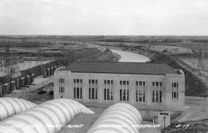 H15/ Columbus Nebraska RPPC Postcard c5os Power Plant Water