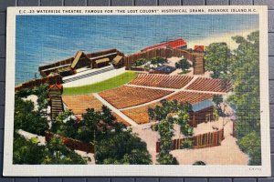 Vintage Postcard 1930-1945 Waterside Theatre Lost Colony, Roanoke Island (NC)