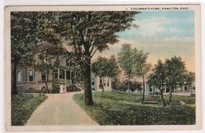 Childrens Home Hamilton Ohio 1920c postcard