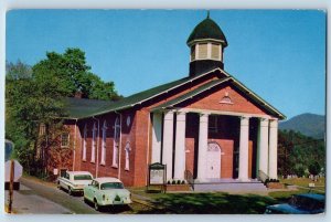 Cullowhee North Carolina Postcard Cullowhee Baptist Church Building 1960 Antique