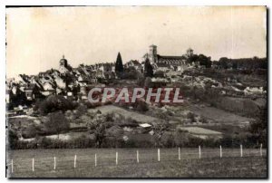 Modern Postcard Vezelay General view