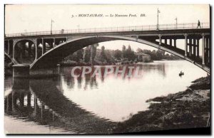 Old Postcard Montauban New Bridge