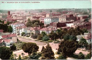 Postcard HOUSE SCENE Sacramento California CA AI3937