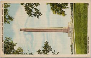 San Jacinto Memorial Monument & Museum Houston TX Texas Unused Postcard D77