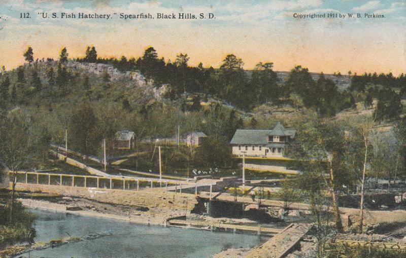 Fish Hatchery at Spearfish, Black Hills SD, South Dakota - DB