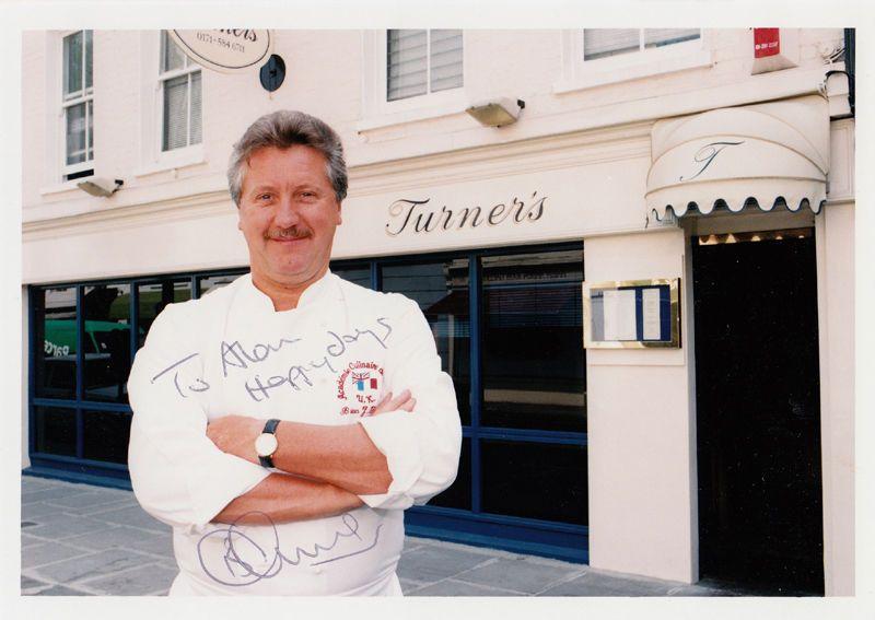 Brian Turner Celebrity Chef Television Presenter Large Hand Signed Photo