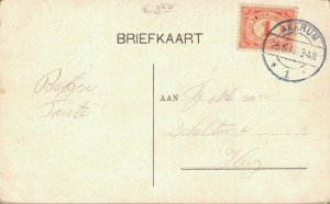 Netherlands Coopersburg Akkrum Vintage Postcard 07.45