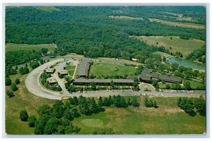 1973 Aerial Wilson Lodge Ogl Park Facilities Wheeling West Virginia Postcard 