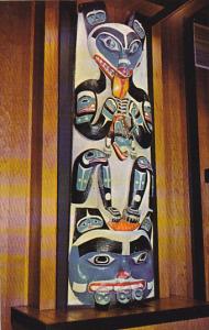 Wolf Indian Totem Sitka National Monument Alaska