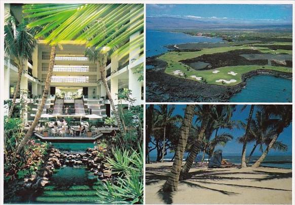 Hawaii Kawaihae Kohala Coast  Mauna Lani Boy Hotel Multi View Golf Course