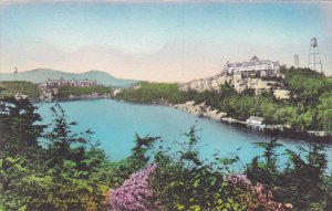 Lake Minnewaska Mountain Houses Ulster County New York Albertype