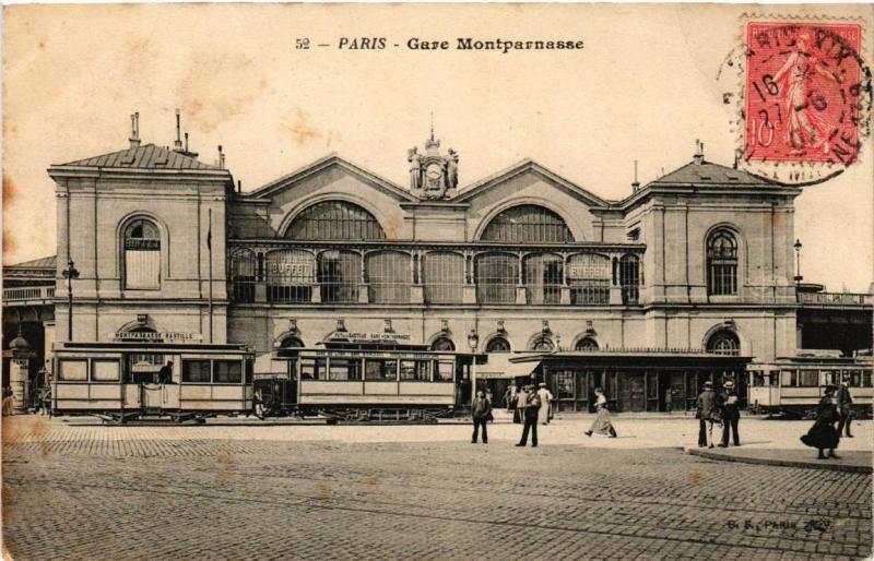 CPA PARIS (14e) Gare Montparnasse. (535979)