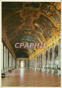 Modern Postcard Palace of Versailles Hall of Mirrors Cree in 1680 by Mansard ...