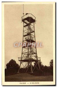 Old Postcard Mulhouse Belvedere