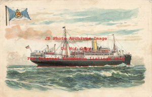 Hamburg-America Line, Steamship Thuringia, Steamer, 1926