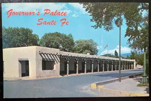 Vintage Postcard 1940's Governor's Palace, Sante Fe, New Mexico