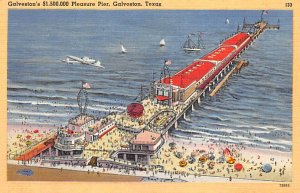 Galvestons Pleasure Pier - Galveston, Texas TX  