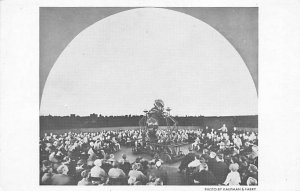 Planetarium chamber with audience Chicago Park District, USA Space Unused 