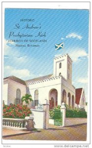 Historic St. Andrew's Presbyterian Kirk,(Church of Scotland), Nassau, Bahamas...