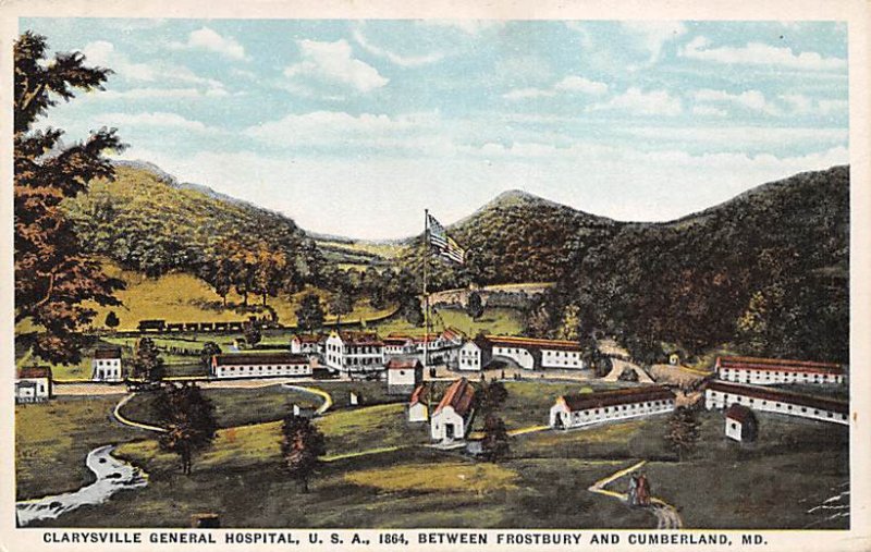 Clarysville General Hospital between Frostbury and Cumberland - Frostbury, Ma...