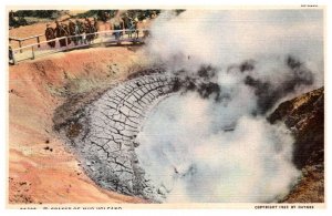 Wyoming  Yellowstone Park Crater of Mud Volcaano