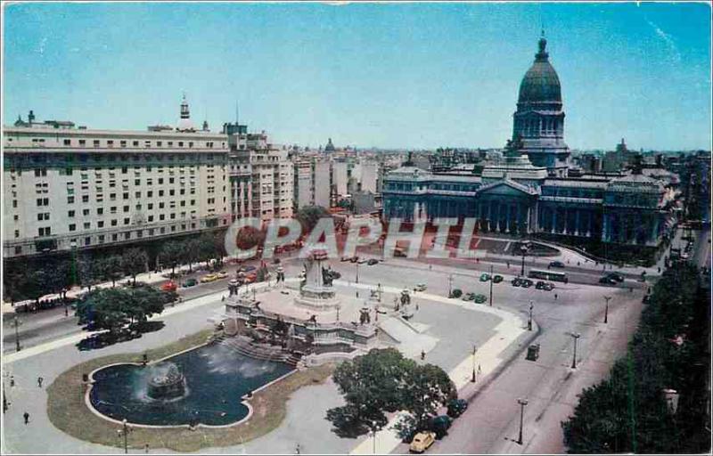  Vintage Postcard ARGENTINA-South America has unintermitting of beutiful city pl