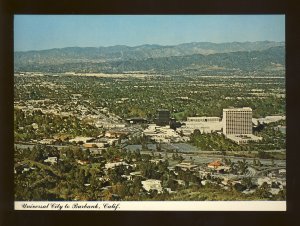 Universal City/Burbank, California/CA Postcard, Aerial View, Near Mint!