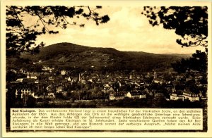 RPPC City View Bad Kissingen Germany Real Photo Postcard