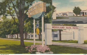 SPOKANE, Woodland Park Motel, Washington, 30-40s