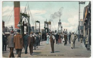 Liverpool; The Landing Stage PPC, By P & Co, To Harold Aronsley, Birmingham