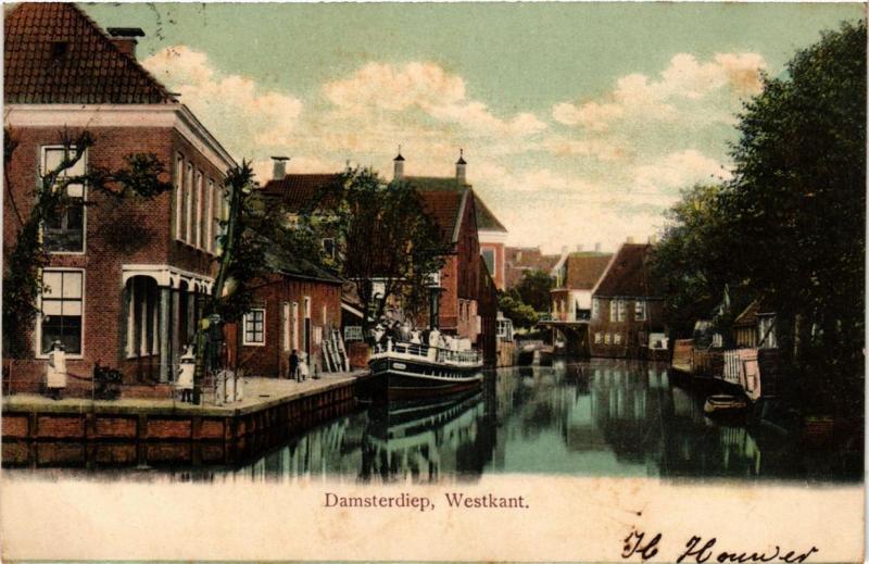 CPA AK APPINGEDAM Damsterdiep NETHERLANDS (706306)