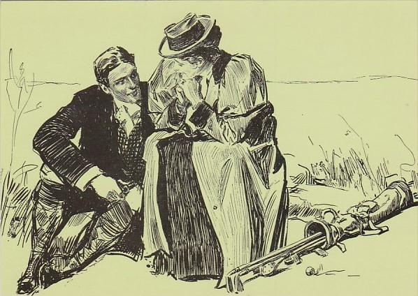 A Good Game For Two by Charles Dana Gibson