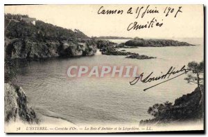 Old Postcard L'Esterel Corniche The Golden Bay Antheor and Lezardiere