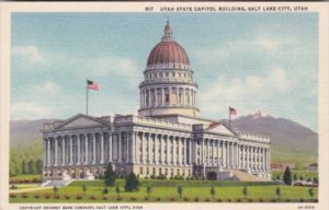 State Capitol Building Salt Lake City Utah Curteich