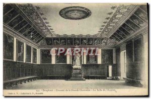 Old Postcard Dauphine Convent of the Grande Chartreuse Chapter Room