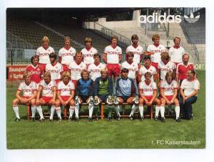 250928 GERMANY Kaiserslautern football team ADIDAS ADVERTISING