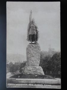 Hampshire: Winchester KING ALFRED'S STATUE c1921