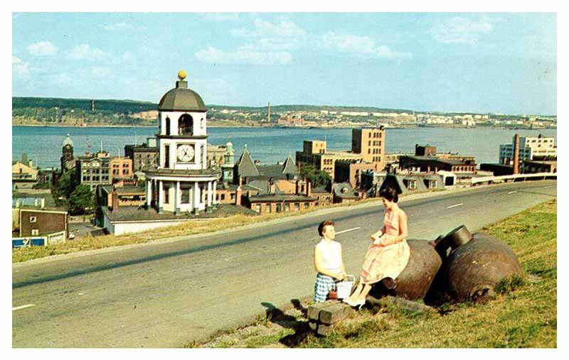 Postcard BUILDING SCENE Halifax Nova Scotia NS AR5202