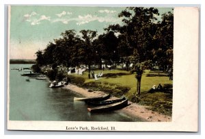 Love's Park Rockford Illinois IL UNP DB Postcard Y2