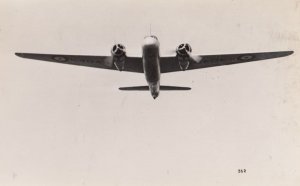 B9 32 Wellington Plane Liverpool Real Photo Aircraft Postcard
