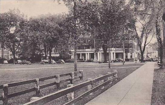 New Hampshire Hanover Senior Fence And Hanover Inn Dartmouth College Albertype