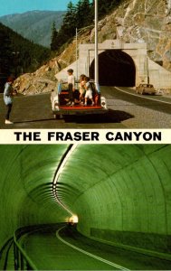 Canada British Columbia The Fraser Canyon China Bar Tunnel
